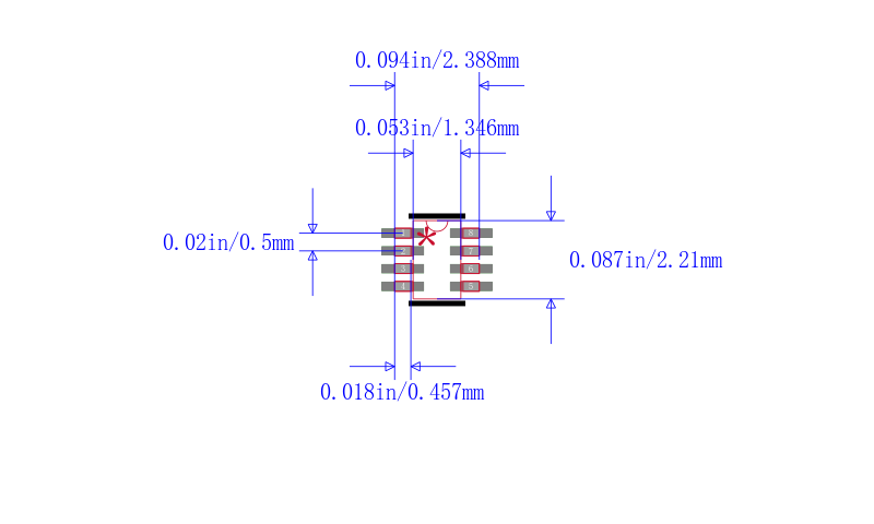 LT3009ESC8-3.3#TRMPBF封装图