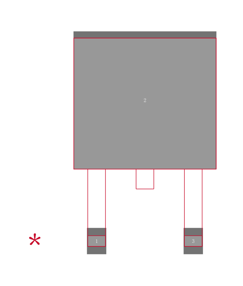 LM1117DT-1.8/NOPB封装焊盘图