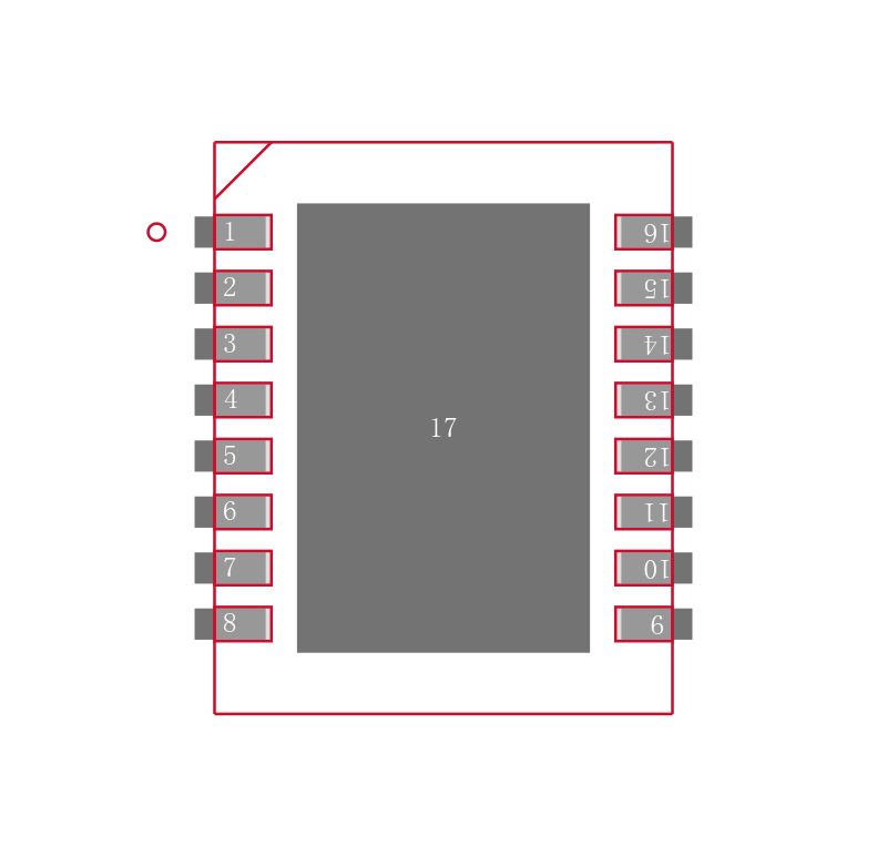LM3370SD-3013/NOPB封装焊盘图