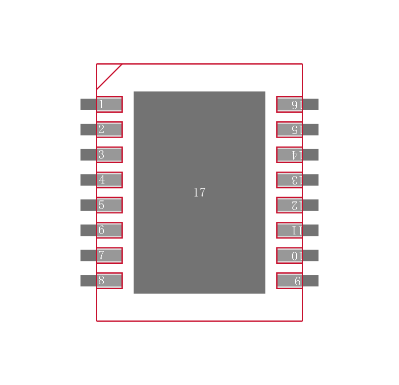 LM3370SDX-3416/NOPB封装焊盘图