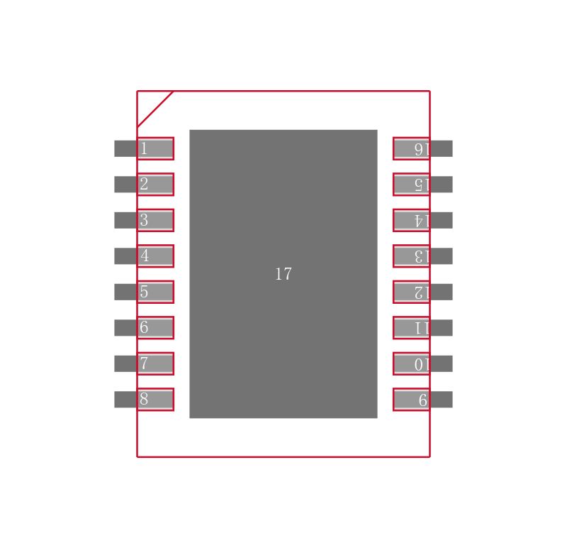 LM3370SDX-3621/NOPB封装焊盘图