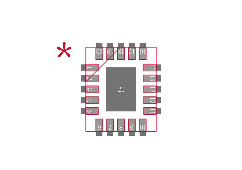 LM3550SP/NOPB封装焊盘图