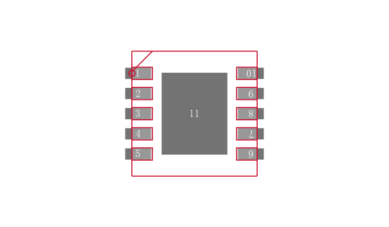 LM3678SD-1.2/NOPB封装焊盘图