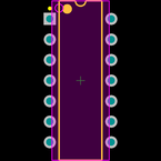 LM380N封装焊盘图