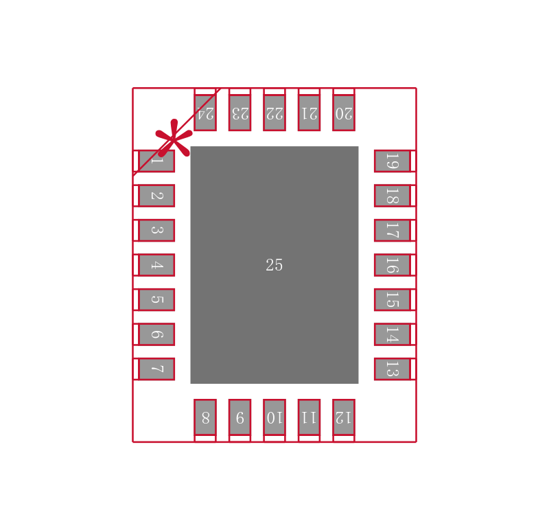 LM4856LQ/NOPB封装焊盘图