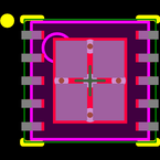 LM4951ASD/NOPB封装焊盘图