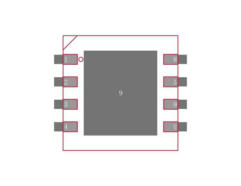 LP2951CSDX-3.3封装焊盘图
