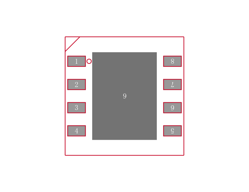 LP2989ILDX-2.5/NOPB封装焊盘图