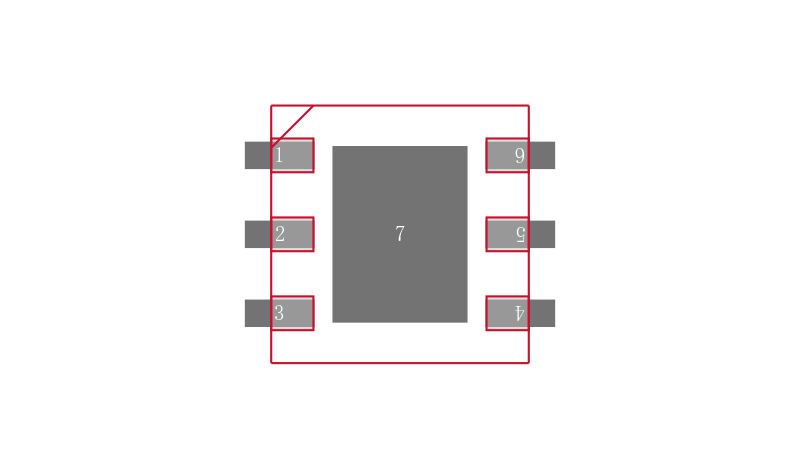 LP38690SDX-2.5/NOPB封装焊盘图