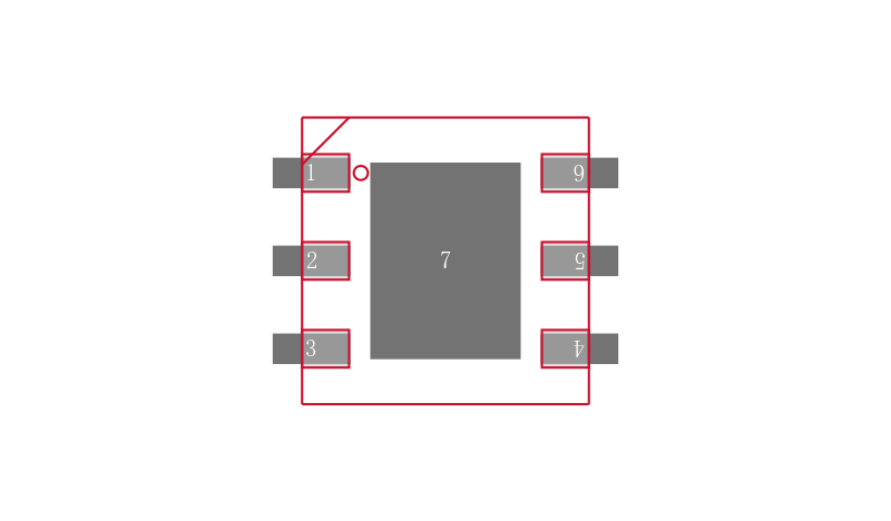 LP38693SD-2.5/NOPB封装焊盘图