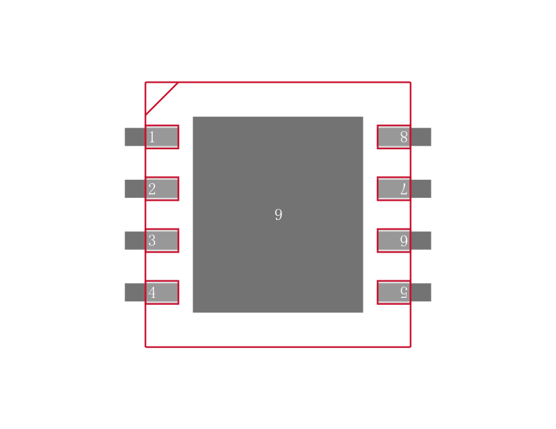 LP3878SDX-ADJ/NOPB封装焊盘图