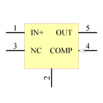 LM3411M5-5.0/NOPB引脚图