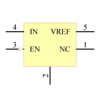 LM4132BMF-2.5/NOPB引脚图