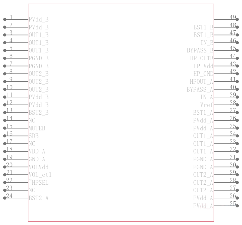 LM4682SQ/NOPB引脚图