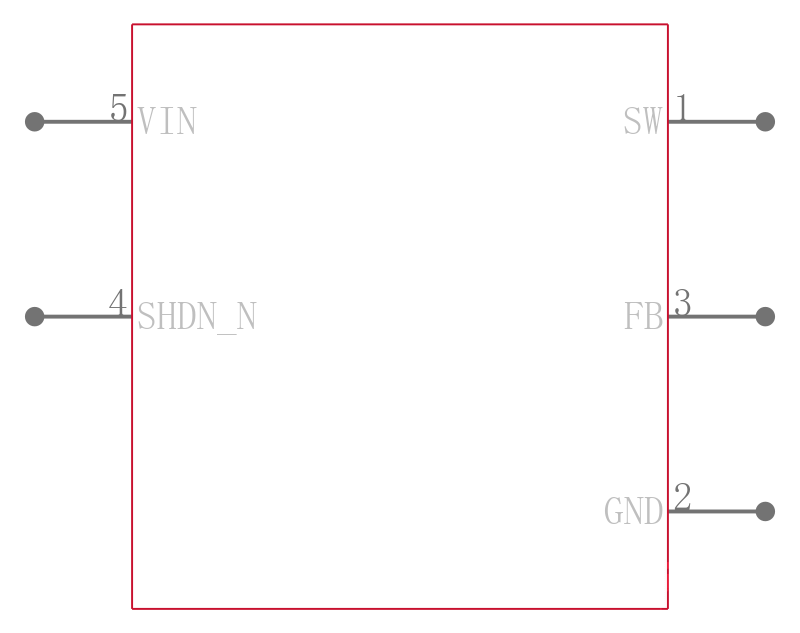 LMR64010XMF/NOPB引脚图