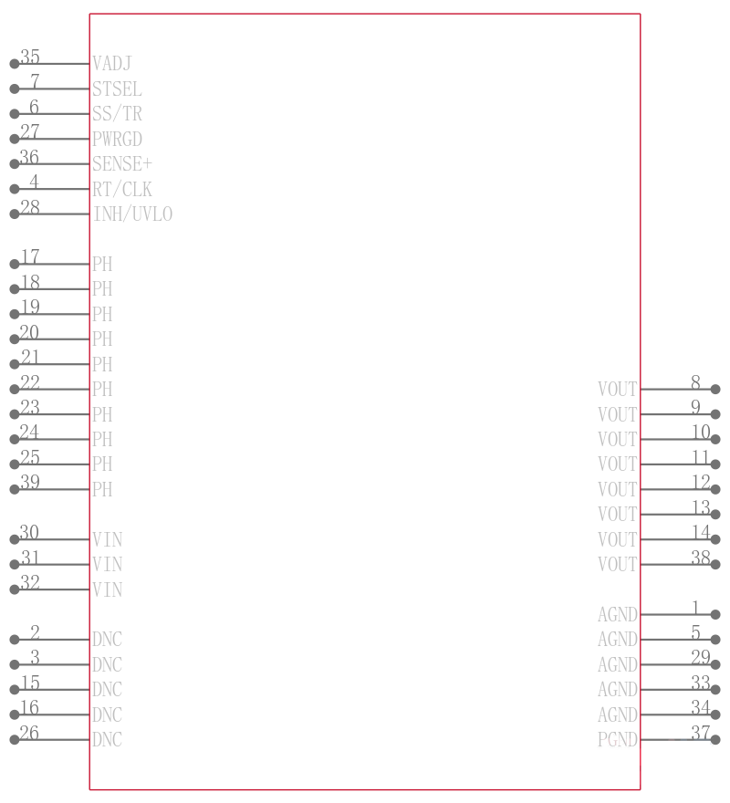LMZ30604RKGR引脚图