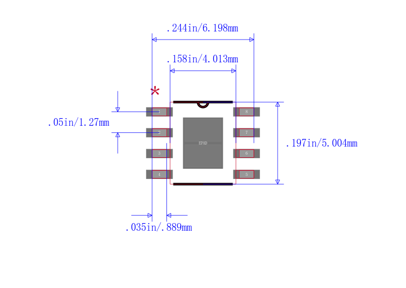 LM22672MR-5.0/NOPB封装图