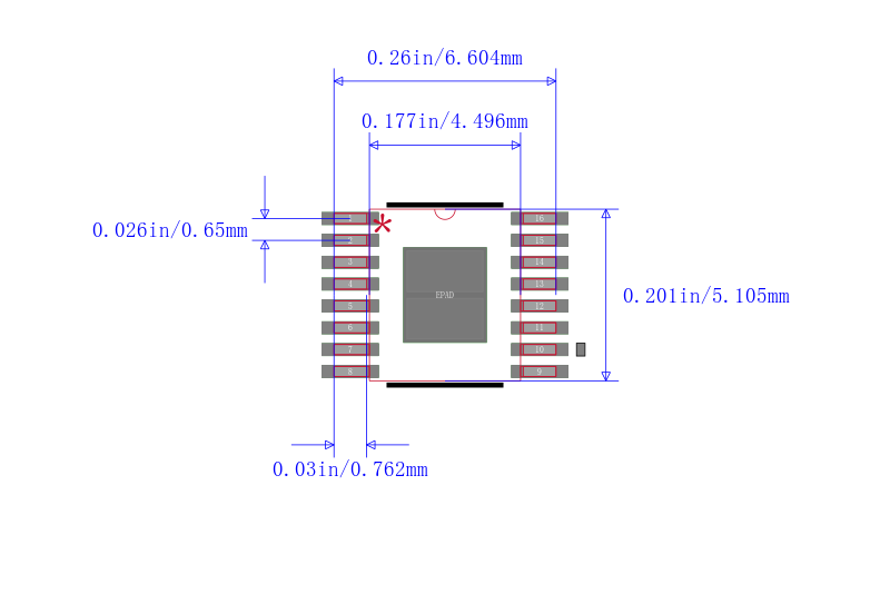 LM43600PWPT封装图