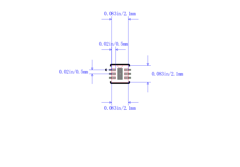 LTC3204BEDC-3.3#TRPBF封装图