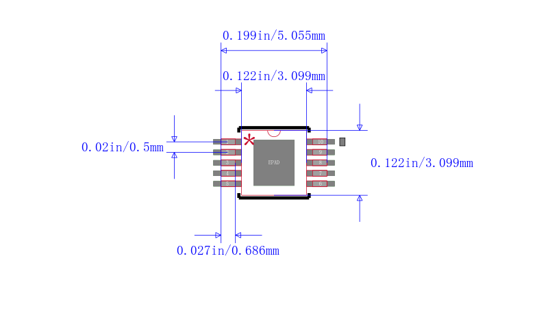 LTC4053EMSE-4.2#PBF封装图