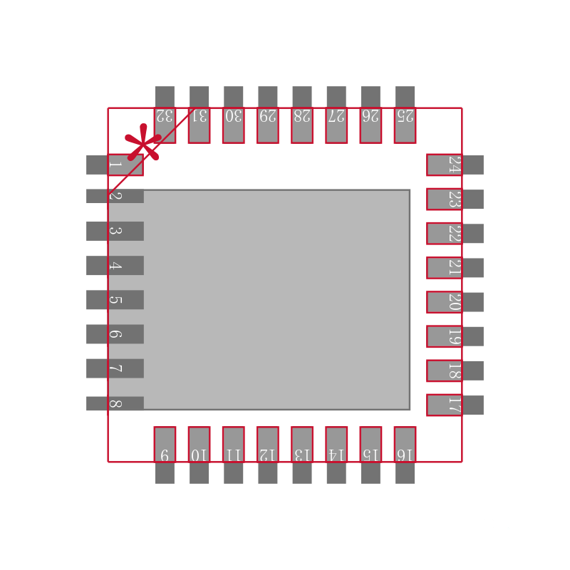 L2293QTR封装焊盘图