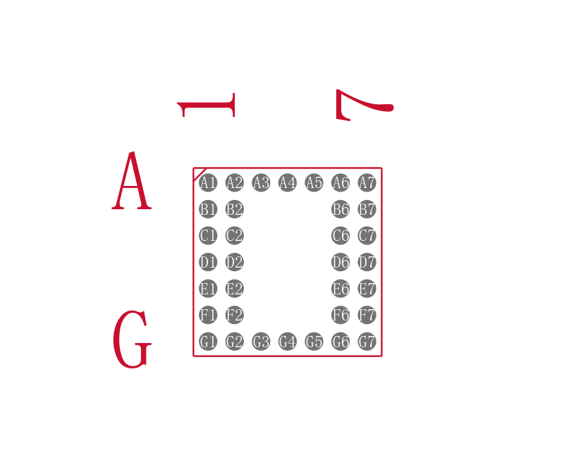 LM10507TMX-A/NOPB封装焊盘图