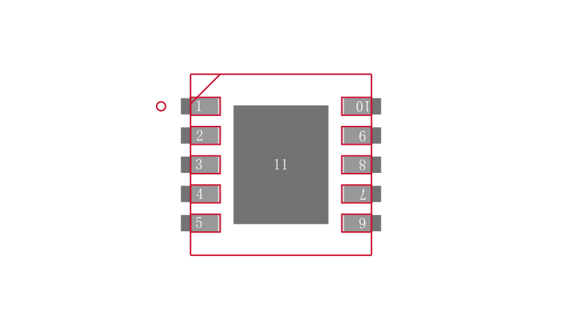 LM2694SD/NOPB封装焊盘图