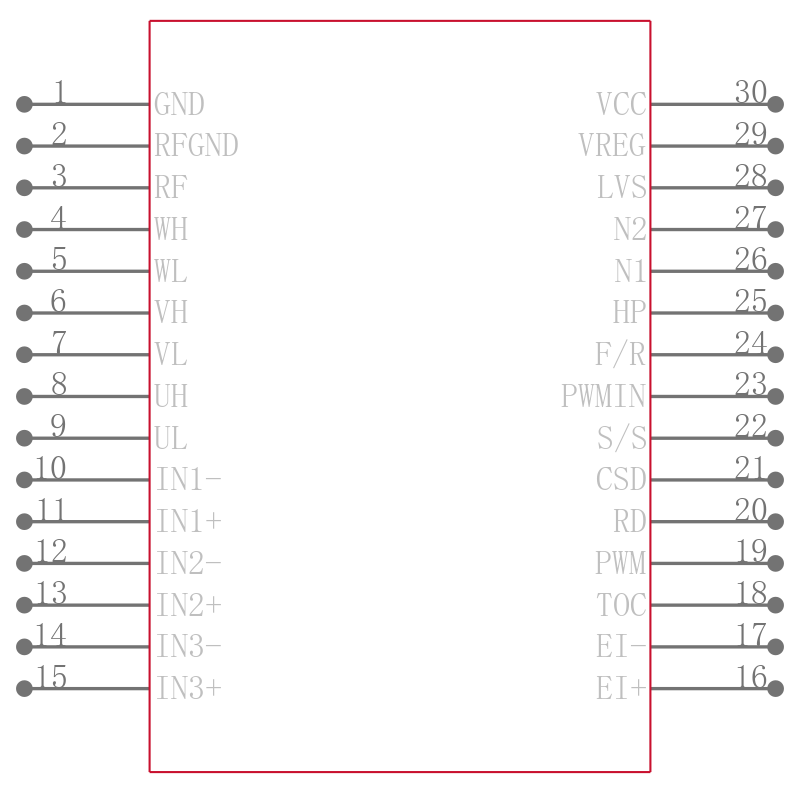 LB11697V-TLM-E引脚图