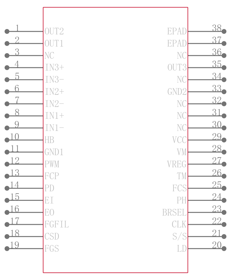 LB11873-TRM-E引脚图