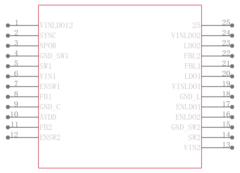 LM26480QSQX-8D/NOPB引脚图