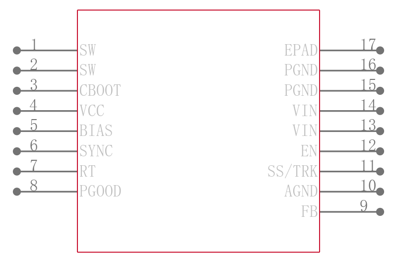 LM43600PWPT引脚图