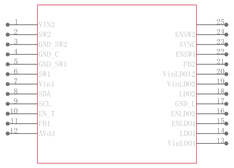 LP3906SQE-VPFP/NOPB引脚图