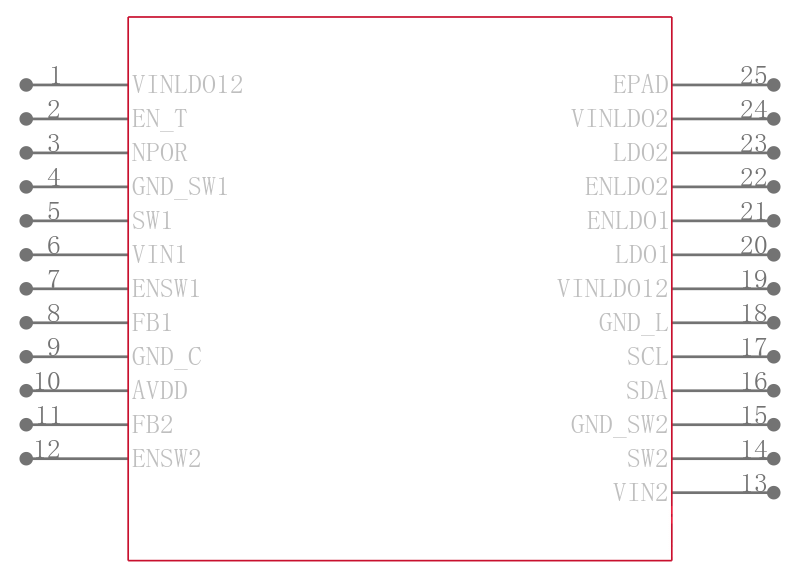 LP3907QTLX-VXSS/NOPB引脚图