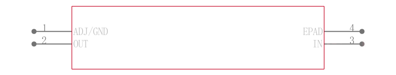 LT1117CM-3.3#TRPBF引脚图