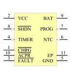 LTC4053EDD-4.2#PBF引脚图
