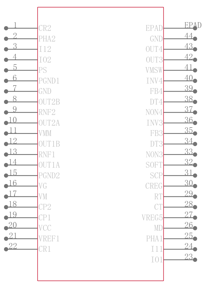 LV8743V-TLM-E引脚图