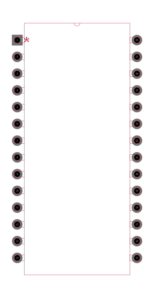 LB1945H-MPB-E封装焊盘图