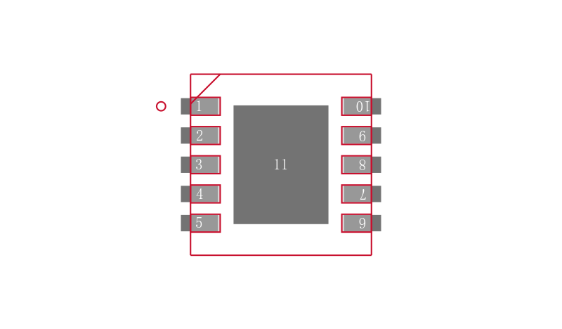 LM3205SD-2/NOPB封装焊盘图