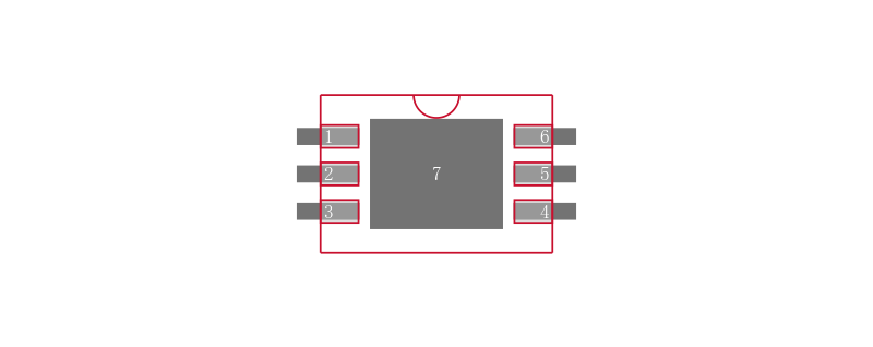 LTC3621EDCB#TRMPBF封装焊盘图
