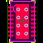 LTC4267CDHC-3#PBF封装焊盘图