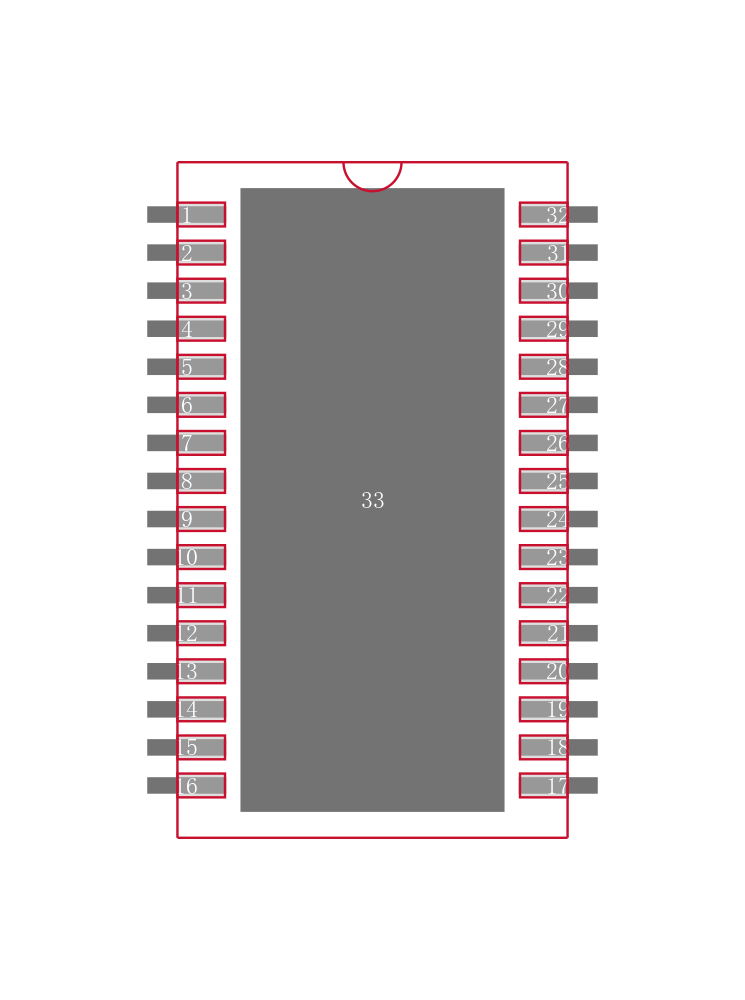 LTC4268CDKD-1#PBF封装焊盘图