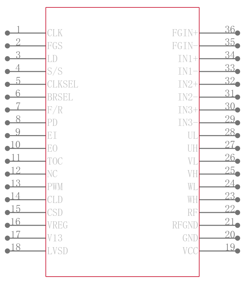 LB11876-MPB-E引脚图