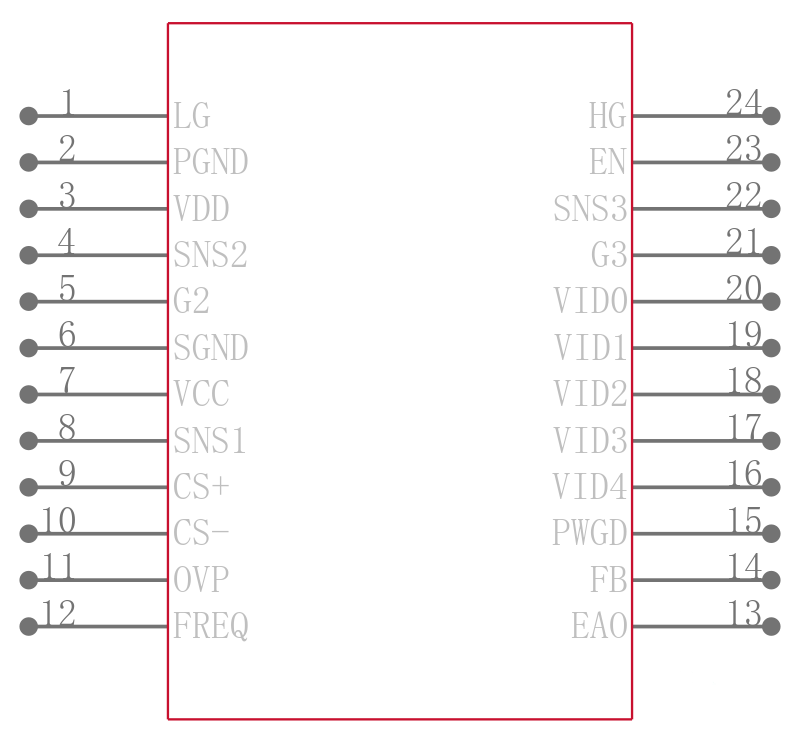 LM2637MX/NOPB引脚图