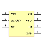 LM2678T-5.0/NOPB引脚图