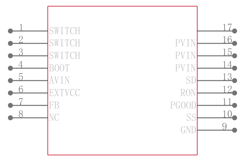 LM2696MXAX/NOPB引脚图