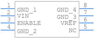 LM4140ACM-4.1/NOPB引脚图