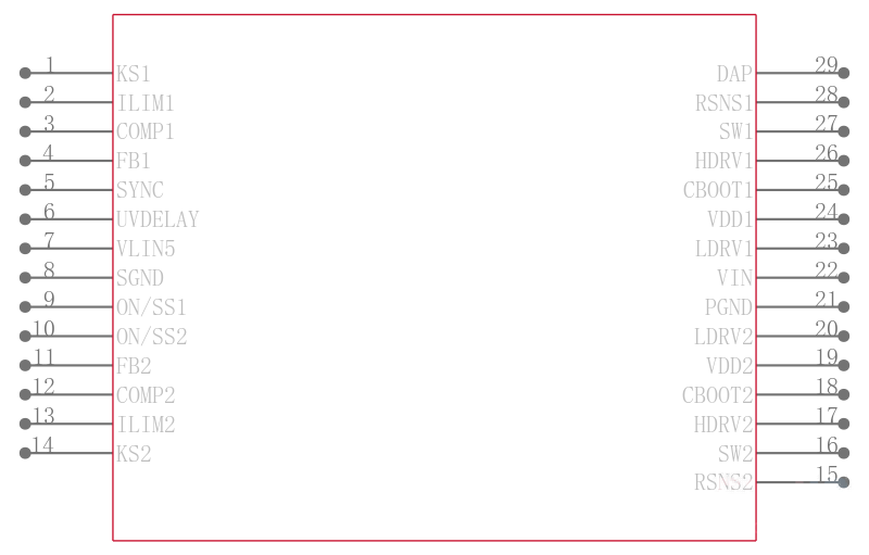 LM5642MHX引脚图