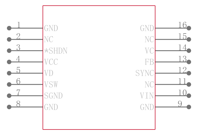 LT1777CS#TRPBF引脚图
