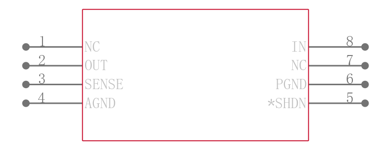 LT3021ES8-1.8引脚图