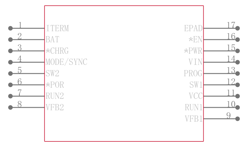 LTC3552EDHC#TRPBF引脚图